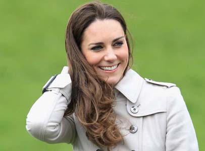 причёски для длинных волос Kate Middleton