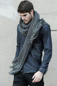 мужские шарфы