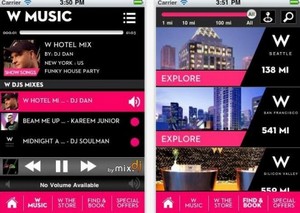 Сеть отелей W Hotels запустила собственное приложение для iPhone