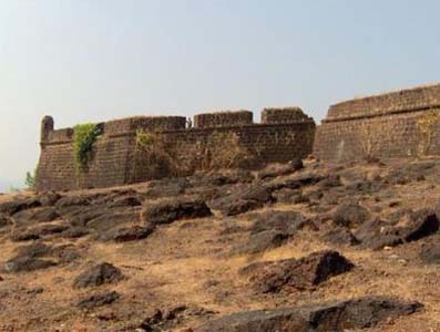 туристические достопримечательности Гоа Charpora Fort