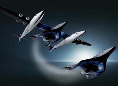 Virgin Galactic космическое путешествие