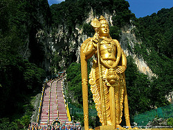 The Batu caves