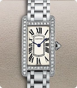 Часы Tank American Diamond от Cartier