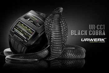 Роскошная «черная кобра» от Urwerk