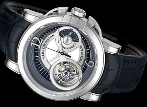 Midnight GMT Tourbillon: новая модель часов от Harry Winston