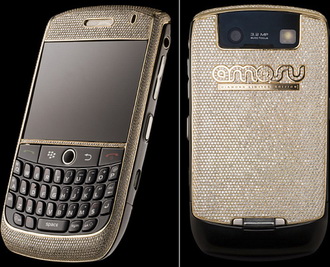 Ювелир Александр Амосу представил самый дорогой в мире BlackBerry
