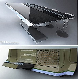 «Исчезающая» кухня Electrolux