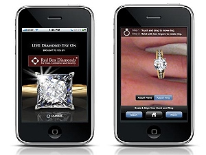 Примерить обручальное кольцо можно с помощью iPhone